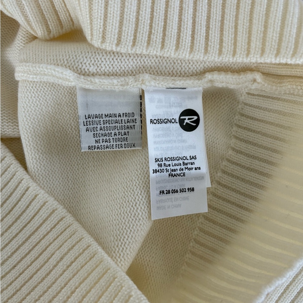Rossignol Cream Knit Sweater - Picture 5 of 12